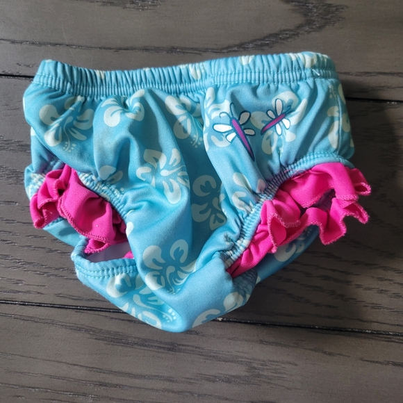 Swim Swim Diaper Bathing Suit 12 M Baby Girl Aqua Leisure Poshmark